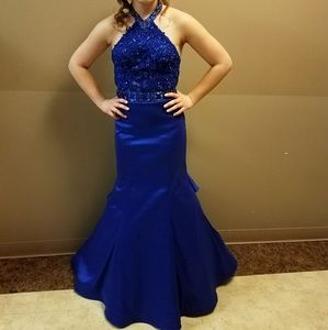 Royal Blue Pageant/Prom Dress
